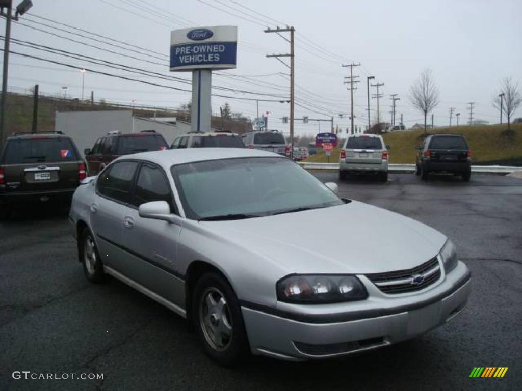2000 Impala LS - Galaxy Silver Metallic / Medium Gray photo #1