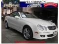 2007 Arctic White Mercedes-Benz CLK 350 Cabriolet  photo #1