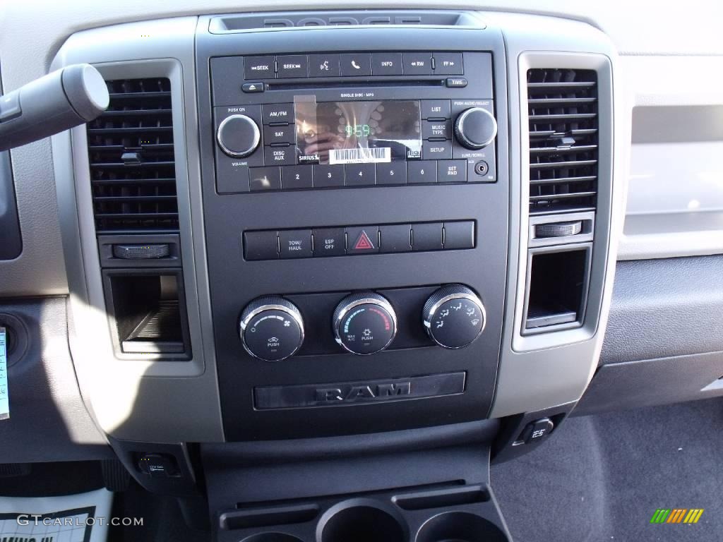 2010 Ram 1500 ST Regular Cab - Stone White / Dark Slate/Medium Graystone photo #8