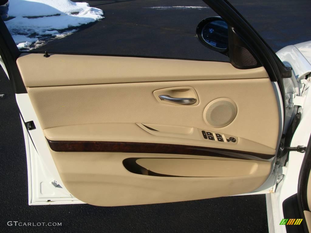 2006 3 Series 325i Sedan - Alpine White / Beige photo #6