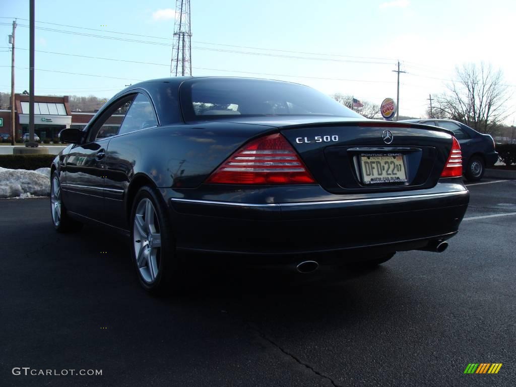 2005 CL 500 - Capri Blue Metallic / Stone photo #7