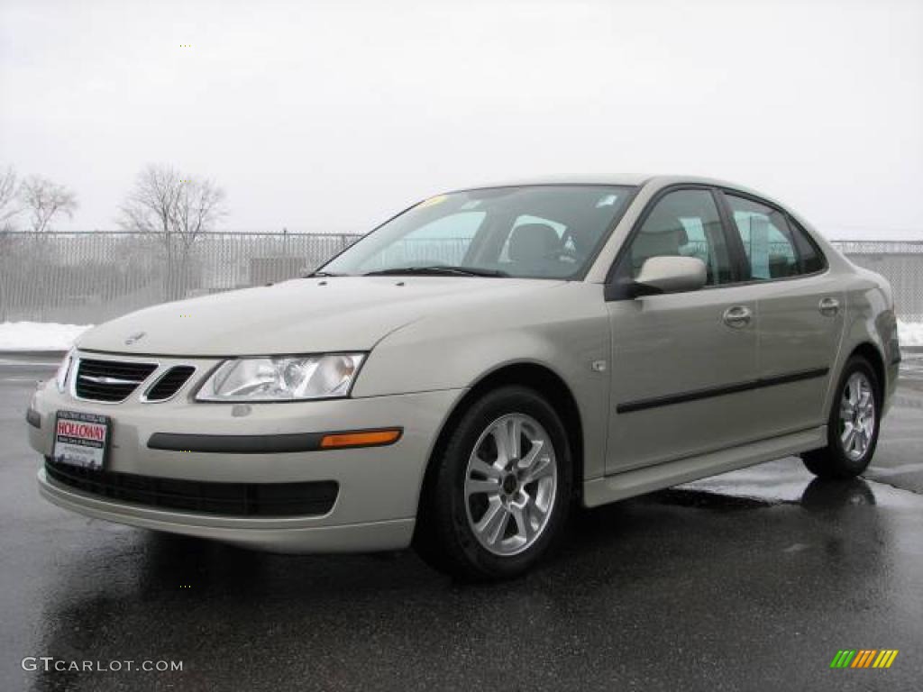 2006 9-3 2.0T Sport Sedan - Parchment Silver Metallic / Slate Gray photo #1