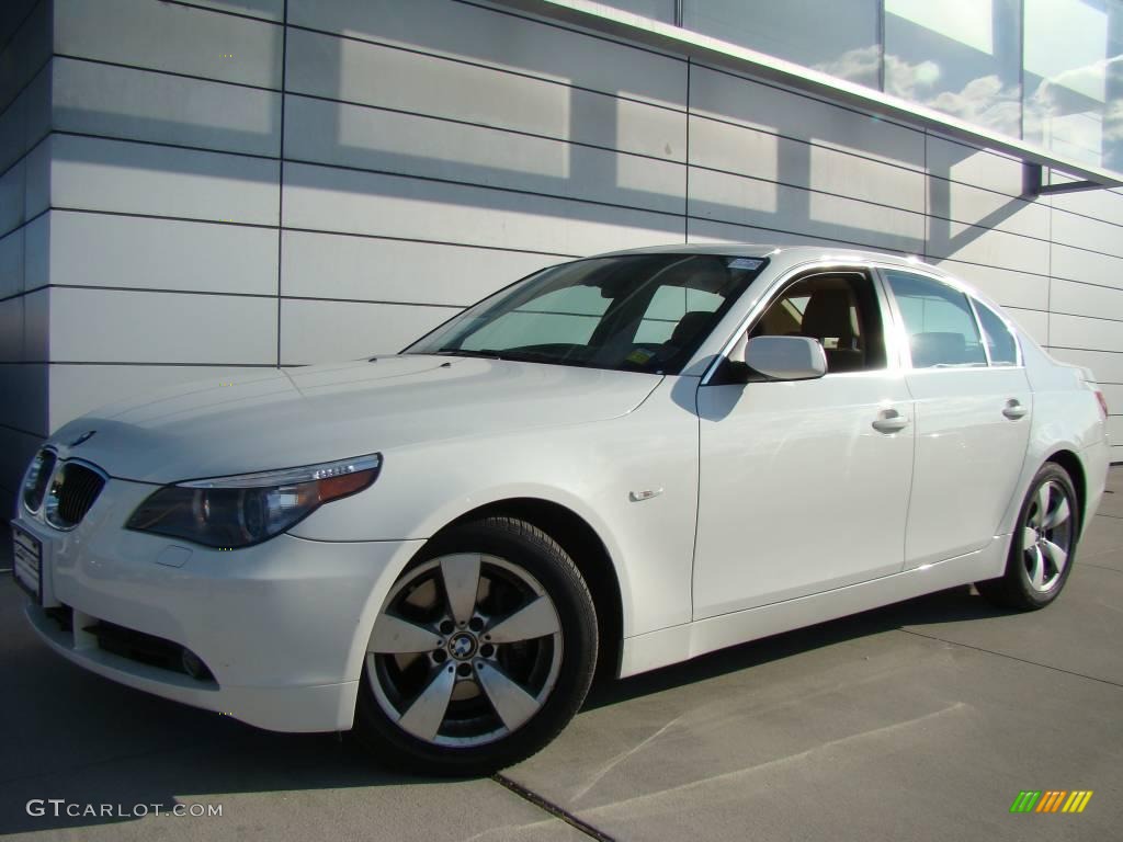 2007 Alpine White Bmw 5 Series 530i Sedan 24999050 Photo 1 Gtcarlot