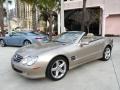 2004 Desert Silver Metallic Mercedes-Benz SL 500 Roadster  photo #1