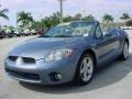 2007 Still Blue Pearl Mitsubishi Eclipse Spyder GS  photo #8