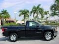 2007 Onyx Black GMC Sierra 1500 SLE Regular Cab  photo #2