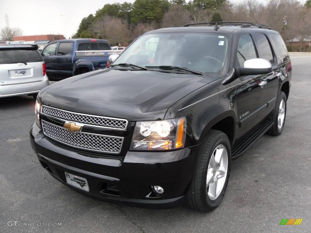 2007 Tahoe LTZ 4x4 - Black / Ebony photo #1