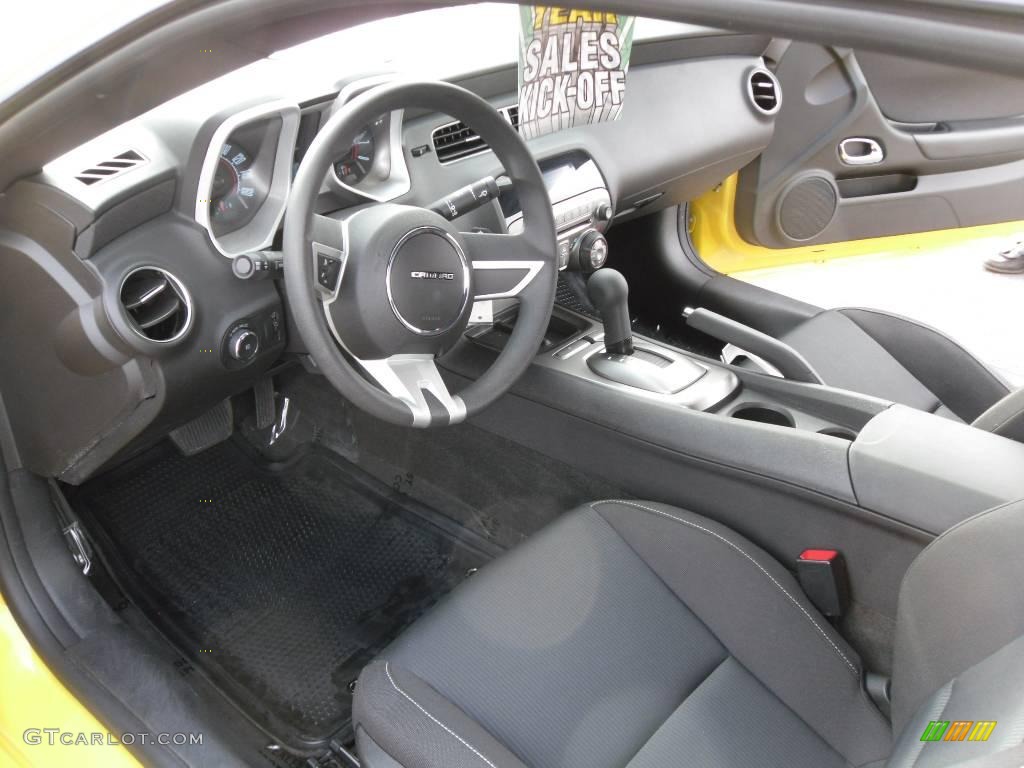 2010 Camaro LT Coupe - Rally Yellow / Black photo #23