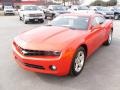 2010 Inferno Orange Metallic Chevrolet Camaro LT Coupe  photo #1