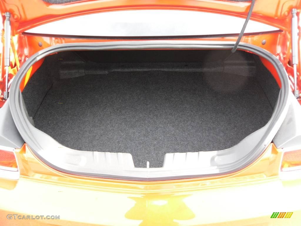 2010 Camaro LT Coupe - Inferno Orange Metallic / Black photo #12