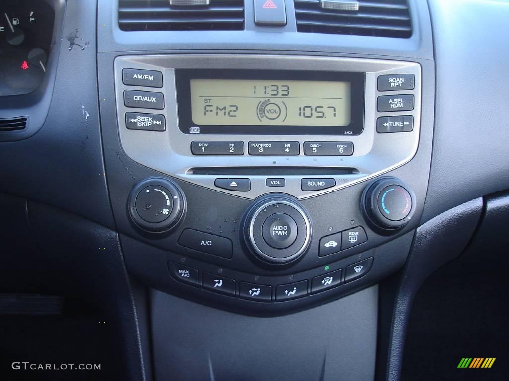 2006 Accord LX Sedan - Alabaster Silver Metallic / Black photo #23