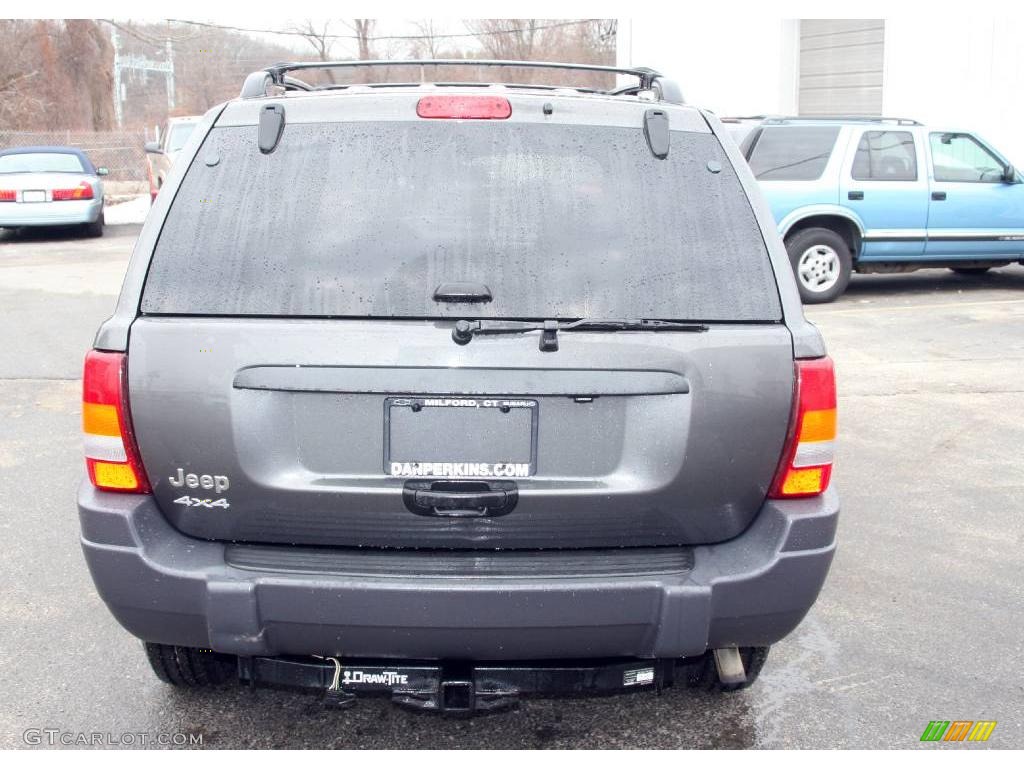 2004 Grand Cherokee Laredo 4x4 - Graphite Metallic / Dark Slate Gray photo #7