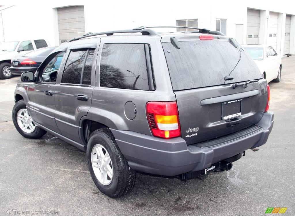 2004 Grand Cherokee Laredo 4x4 - Graphite Metallic / Dark Slate Gray photo #8