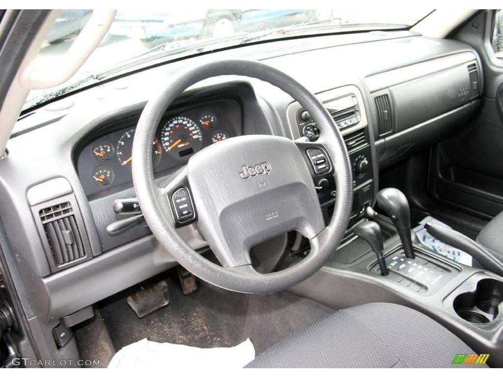 2004 Grand Cherokee Laredo 4x4 - Graphite Metallic / Dark Slate Gray photo #10
