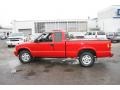 2001 Victory Red Chevrolet S10 LS Extended Cab 4x4  photo #9