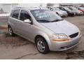 2004 Galaxy Silver Metallic Chevrolet Aveo Hatchback  photo #3