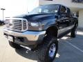 Black 2001 Ford F250 Super Duty Lariat Super Crew 4x4
