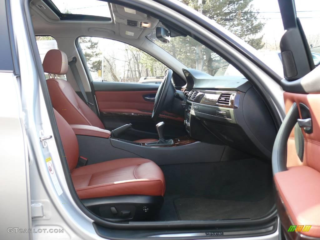 2009 3 Series 328i Sedan - Titanium Silver Metallic / Chestnut Brown Dakota Leather photo #28