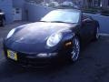 2007 Basalt Black Metallic Porsche 911 Carrera S Cabriolet  photo #4