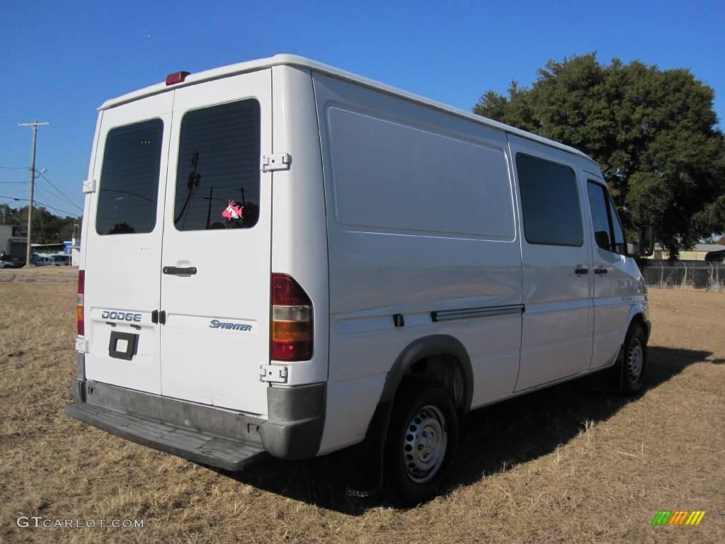 2003 Sprinter Van 2500 High Roof Cargo - Arctic White / Gray photo #12