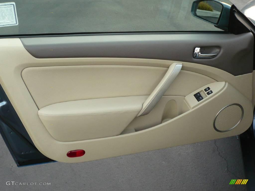 2006 G 35 Coupe - Lakeshore Slate Blue Metallic / Wheat photo #12