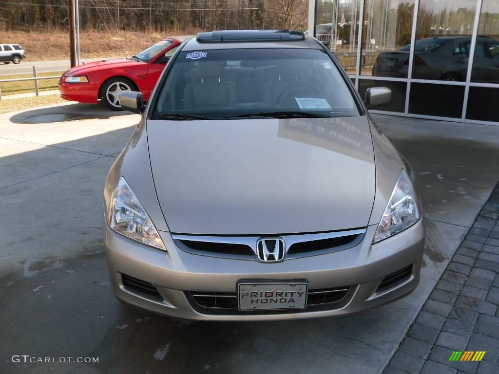 2008 Accord EX-L Sedan - Bold Beige Metallic / Ivory photo #6