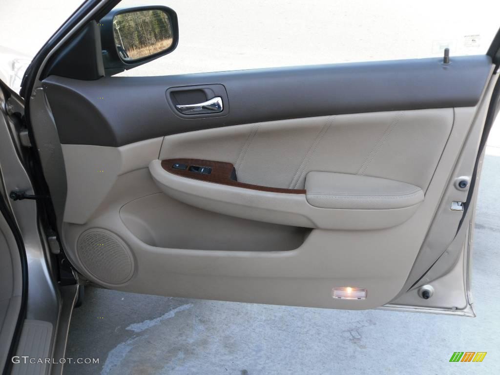 2008 Accord EX-L Sedan - Bold Beige Metallic / Ivory photo #15