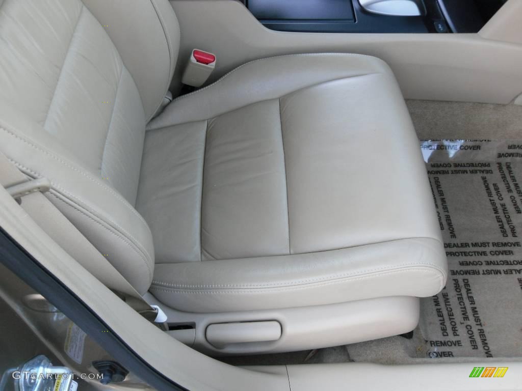2006 Accord EX-L V6 Sedan - Desert Mist Metallic / Ivory photo #13
