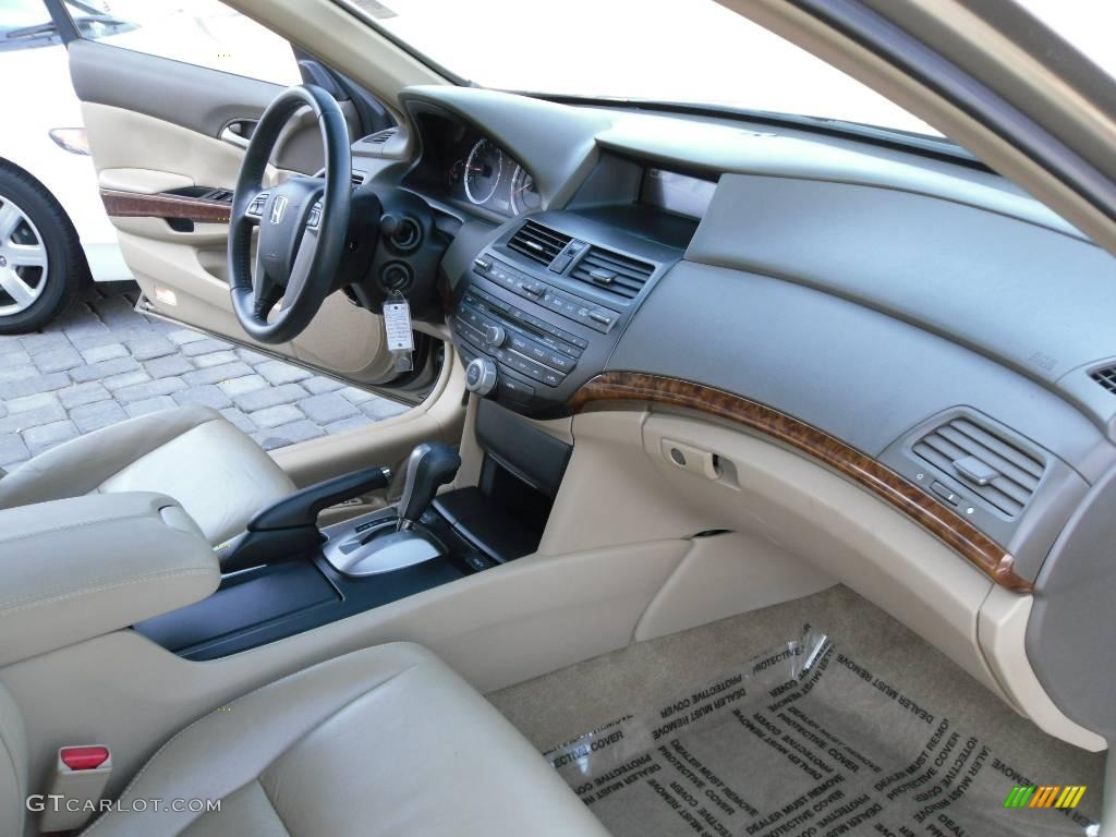 2006 Accord EX-L V6 Sedan - Desert Mist Metallic / Ivory photo #14