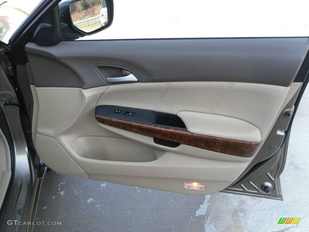 2006 Accord EX-L V6 Sedan - Desert Mist Metallic / Ivory photo #15