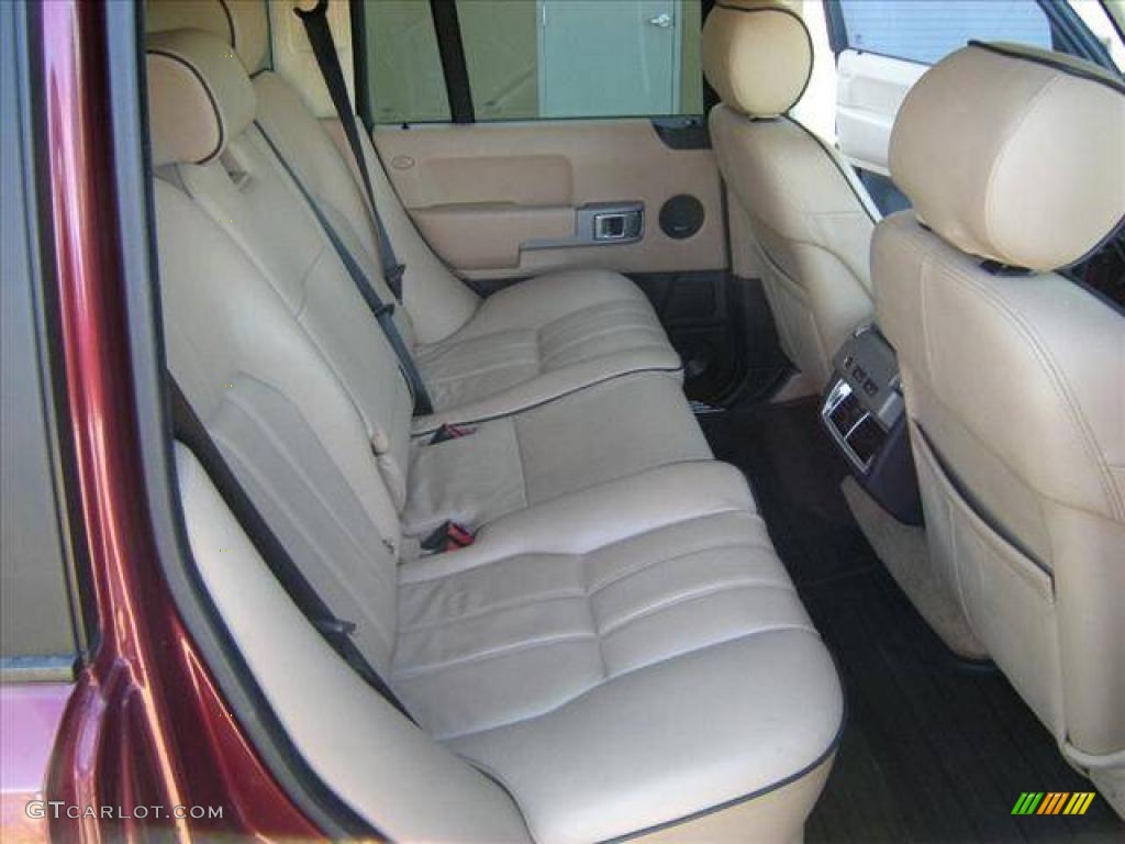 2004 Range Rover HSE - Alveston Red Metallic / Sand/Jet Black photo #20