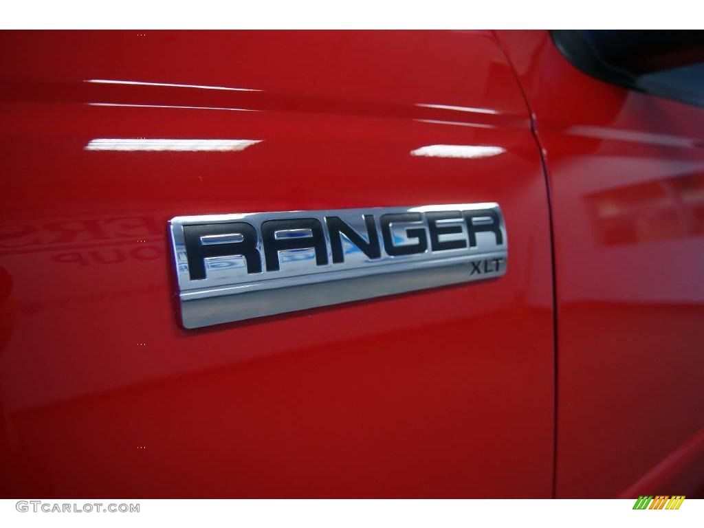 2006 Ranger XLT SuperCab 4x4 - Redfire Metallic / Medium Pebble Tan photo #17