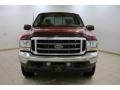 2002 Toreador Red Metallic Ford F250 Super Duty XLT SuperCab 4x4  photo #2