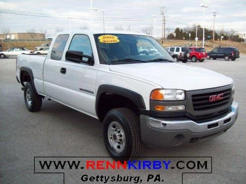 2006 GMC Sierra 2500HD Work Truck Extended Cab 4x4 Data, Info and Specs