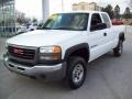 Summit White - Sierra 2500HD Work Truck Extended Cab 4x4 Photo No. 10