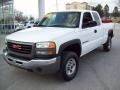 2006 Summit White GMC Sierra 2500HD Work Truck Extended Cab 4x4  photo #10