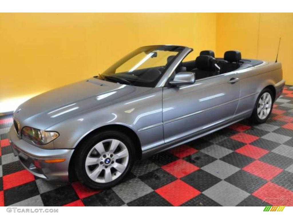 2005 3 Series 325i Convertible - Gray Green Metallic / Black photo #7