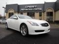 2009 Moonlight White Infiniti G 37 Coupe  photo #1