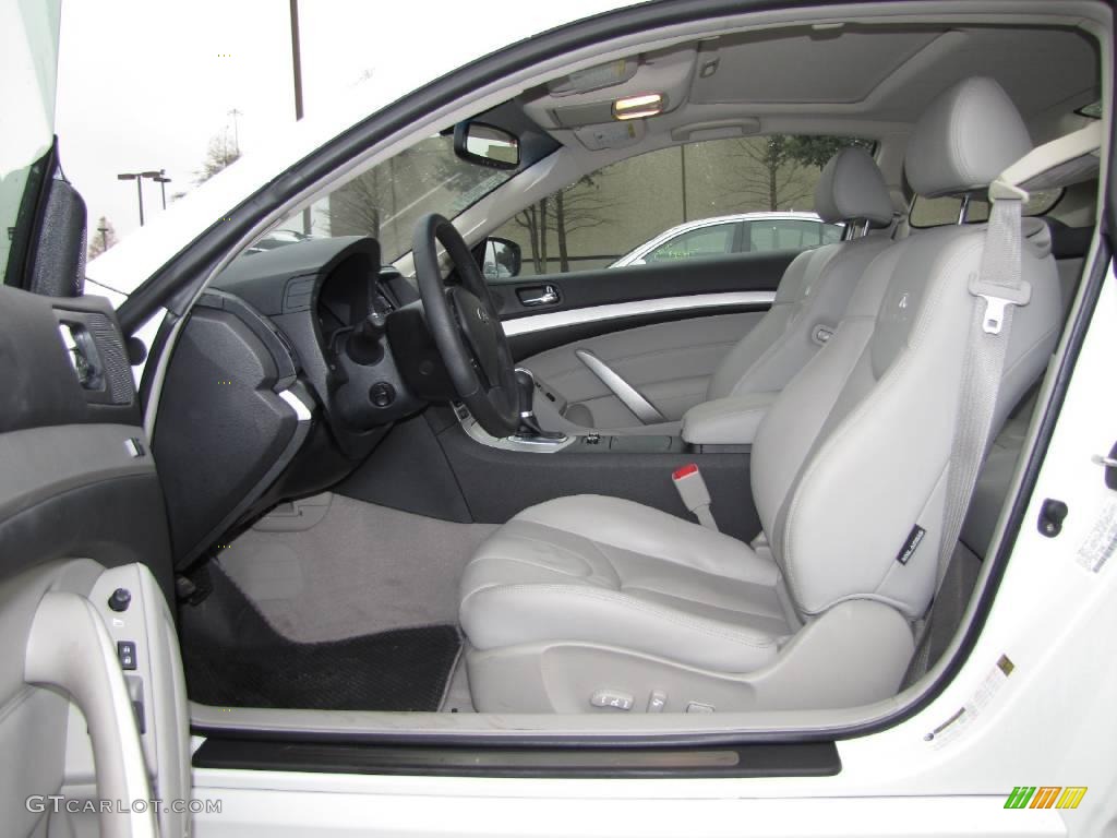 Stone Interior 2009 Infiniti G 37 Coupe Photo #25017231