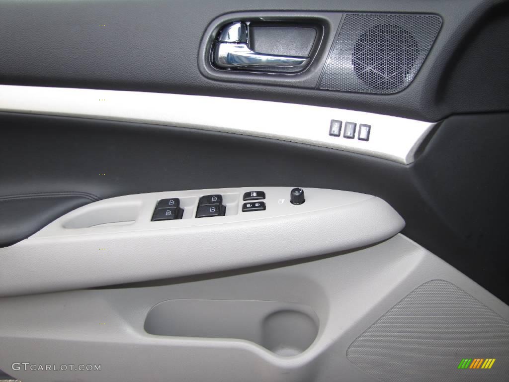 2008 G 35 Journey Sedan - Lakeshore Slate Light Blue / Wheat photo #10