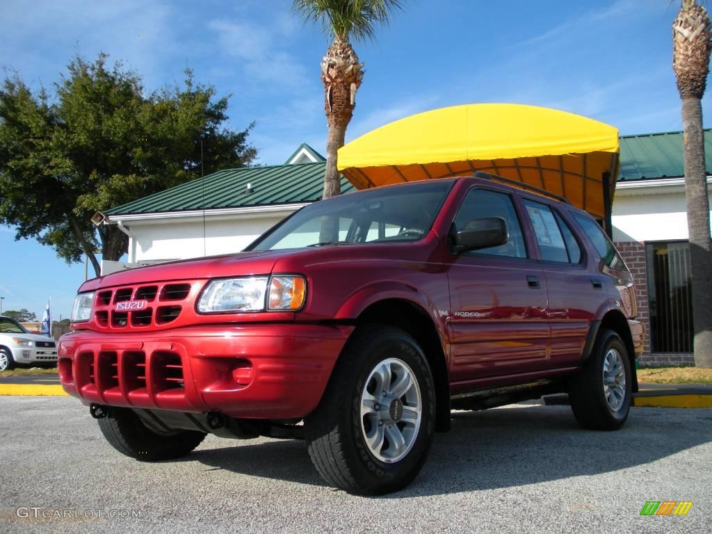 2000 Rodeo LS - Palazzo Red Mica / Beige photo #1