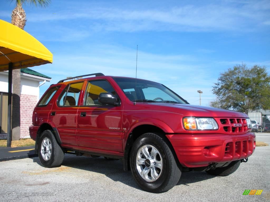 2000 Rodeo LS - Palazzo Red Mica / Beige photo #3