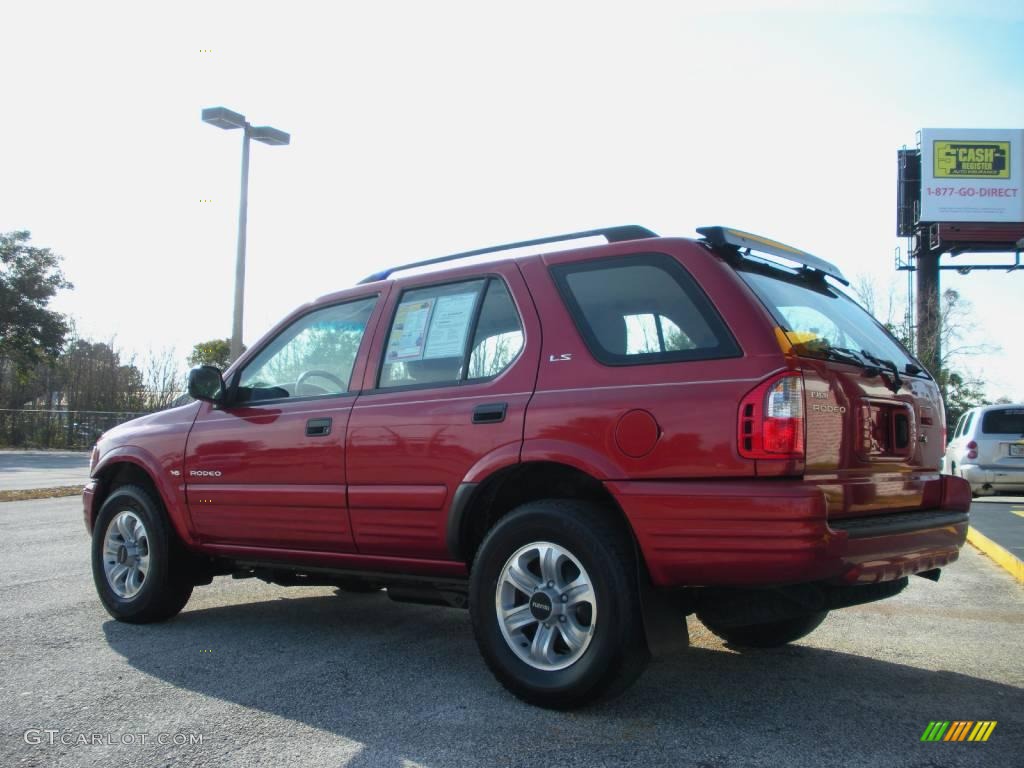 2000 Rodeo LS - Palazzo Red Mica / Beige photo #7