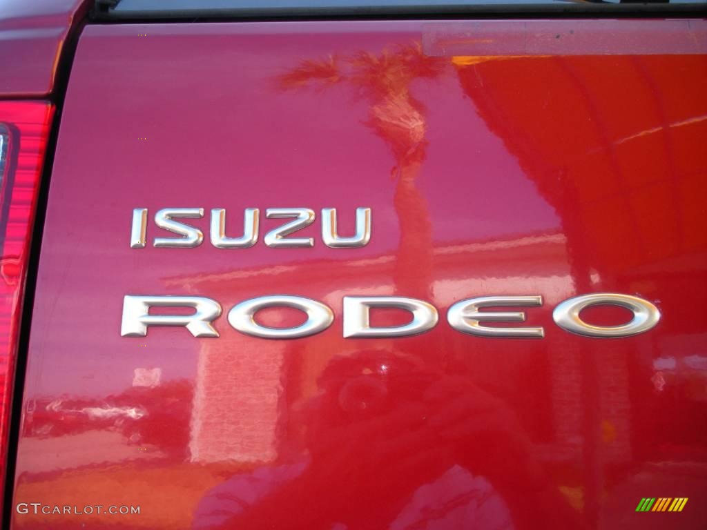 2000 Rodeo LS - Palazzo Red Mica / Beige photo #9