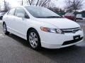 Taffeta White - Civic LX Sedan Photo No. 7