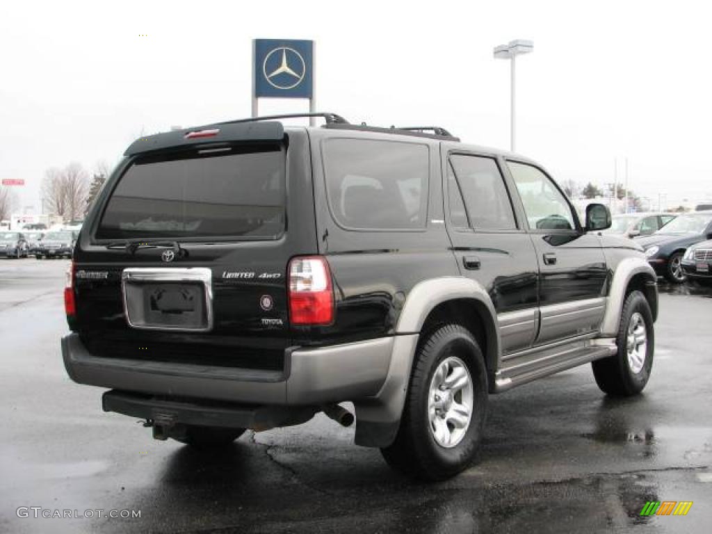 2002 4Runner Limited 4x4 - Black / Oak photo #4
