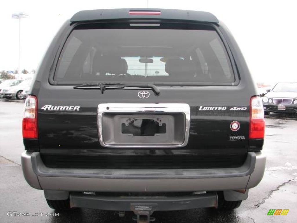 2002 4Runner Limited 4x4 - Black / Oak photo #5