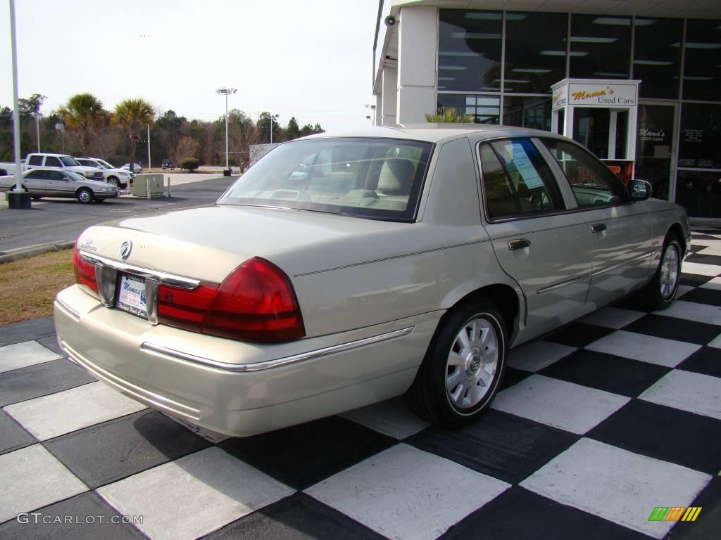 2004 Grand Marquis LS - Gold Ash Metallic / Medium Parchment photo #7