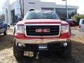 2008 Fire Red GMC Sierra 1500 SLE Extended Cab 4x4  photo #2