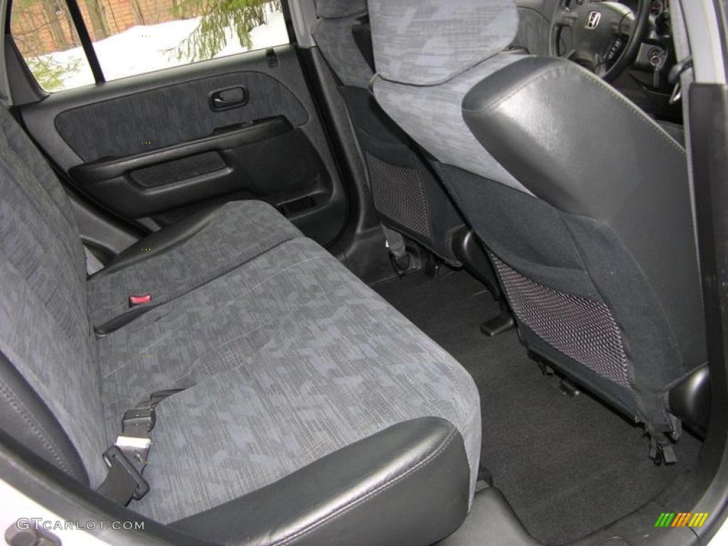 2002 CR-V LX 4WD - Satin Silver Metallic / Black photo #19